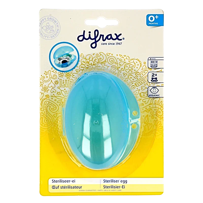 Difrax Steriliseer ei assorti 1 Stuks