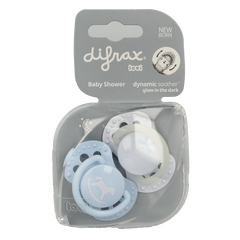 Difrax Lovi fopspeen newborn assorti 1.00 Stuks