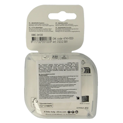 Difrax Fopspeen 0-3 maanden harmony grey 2 Stuks