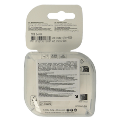 Difrax Fopspeen 0-3 maanden harmony grey 2 Stuks