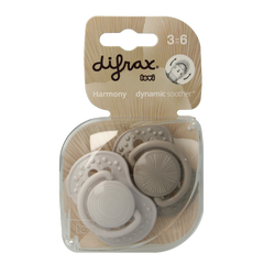 Difrax Lovi fopspeen harmony 3+ maanden assorti 1 Stuks