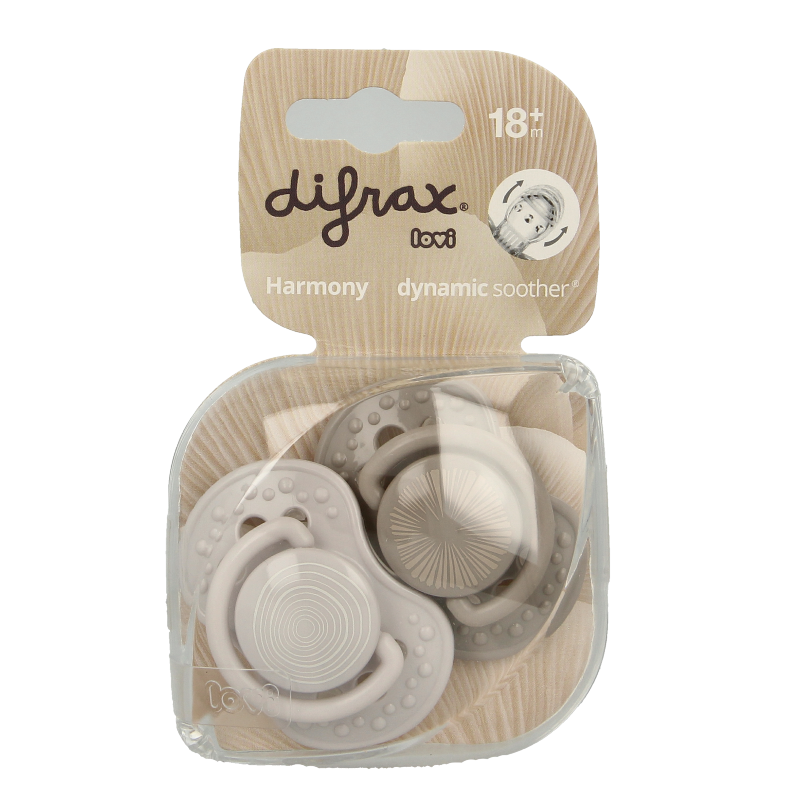 Difrax Lovi fopspeen harmony 20+ maanden assorti 1 Stuks