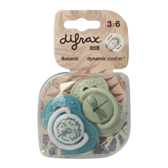 Difrax Lovi fopspeen botanic 3+ maanden 1 Stuks