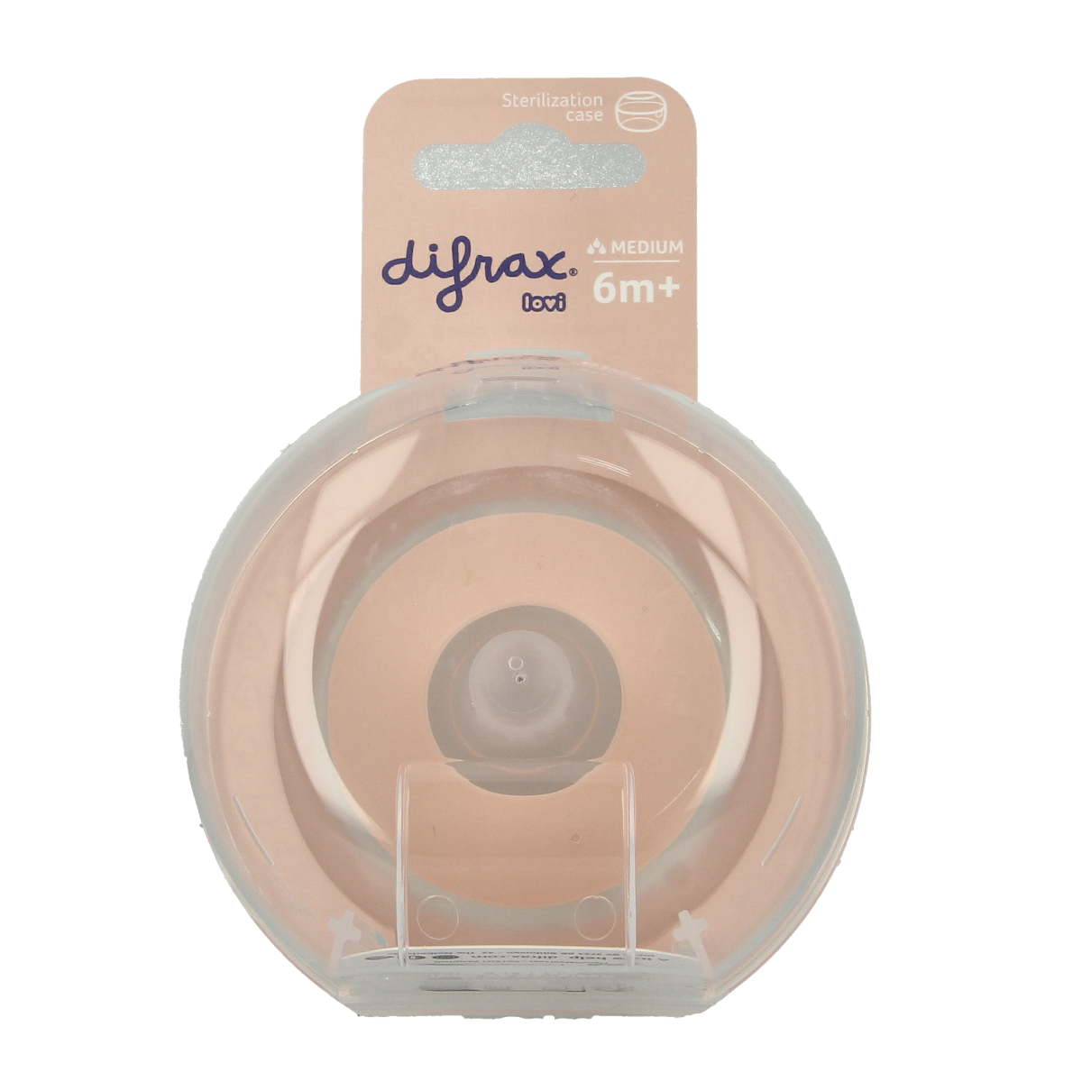 Difrax Love mamma speen med 6+ maanden 1.00 Stuks