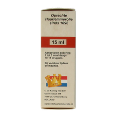 De Koning Tilly Haarlemmerolie magnum 15.00 Milliliter