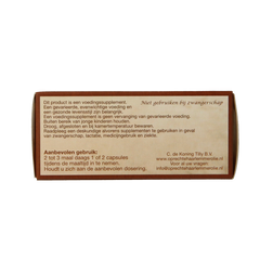 De Koning Tilly Haarlemmerolie 40.00 Capsules
