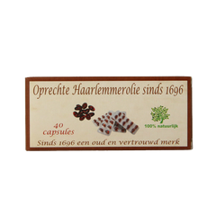 De Koning Tilly Haarlemmerolie 40 Capsules