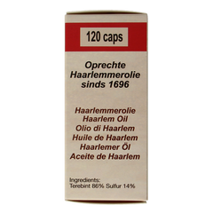 De Koning Tilly Haarlemmerolie 120 Capsules