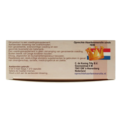 De Koning Tilly Haarlemmerolie 120 Capsules