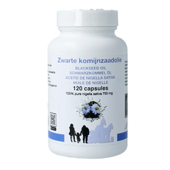 De Koning Tilly Zwarte komijnzaad capsules 120 Capsules