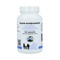 De Koning Tilly Zwarte komijnzaad 120.00 Capsules