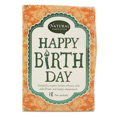 Natural Temptation Happy birthday bio 18 Zakjes