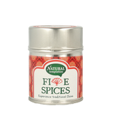 Natural Temptation Five spices blikje natural spices bio 50.00 Gram