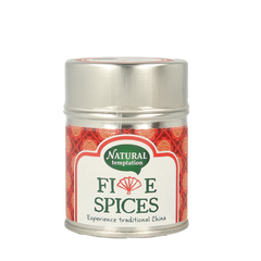Natural Temptation Five spices blikje natural spices bio 50.00 Gram