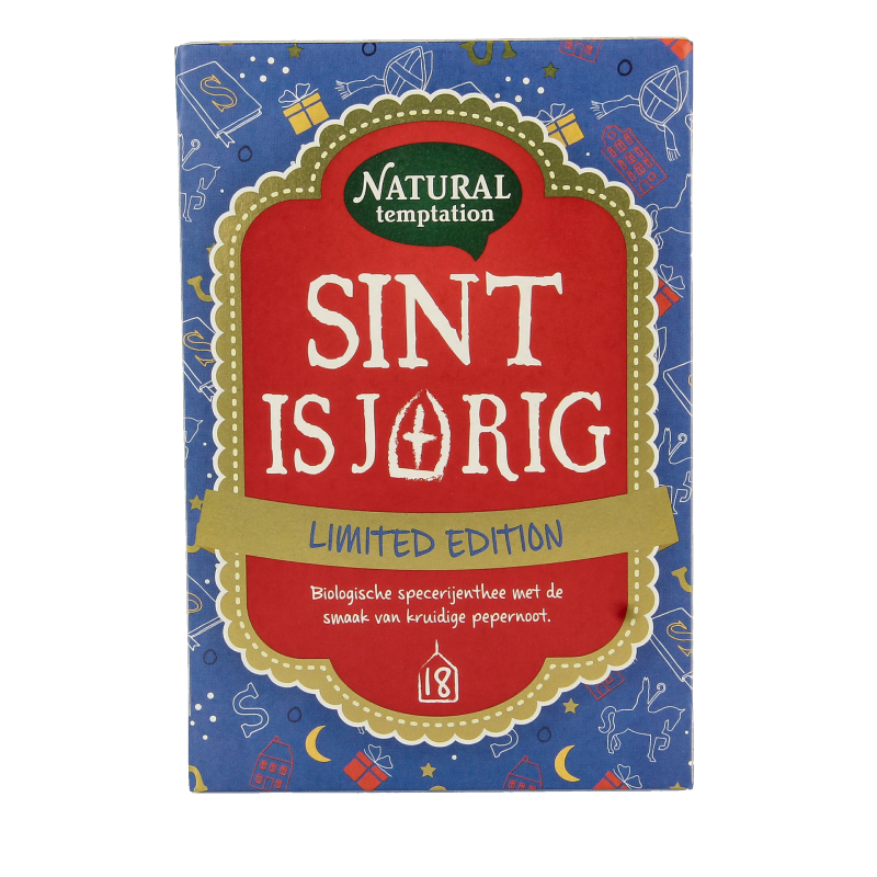 Natural Temptation Sint is jarig bio 18 Zakjes