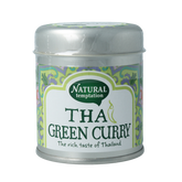Natural Temptation Thai green curry blikje bio 35.00 Gram