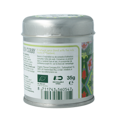 Natural Temptation Thai green curry blikje bio 35.00 Gram