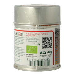 Natural Temptation Barbecue rub blikje bio 40 Gram