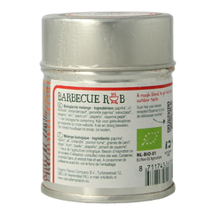 Natural Temptation Barbecue rub blikje bio 40 Gram