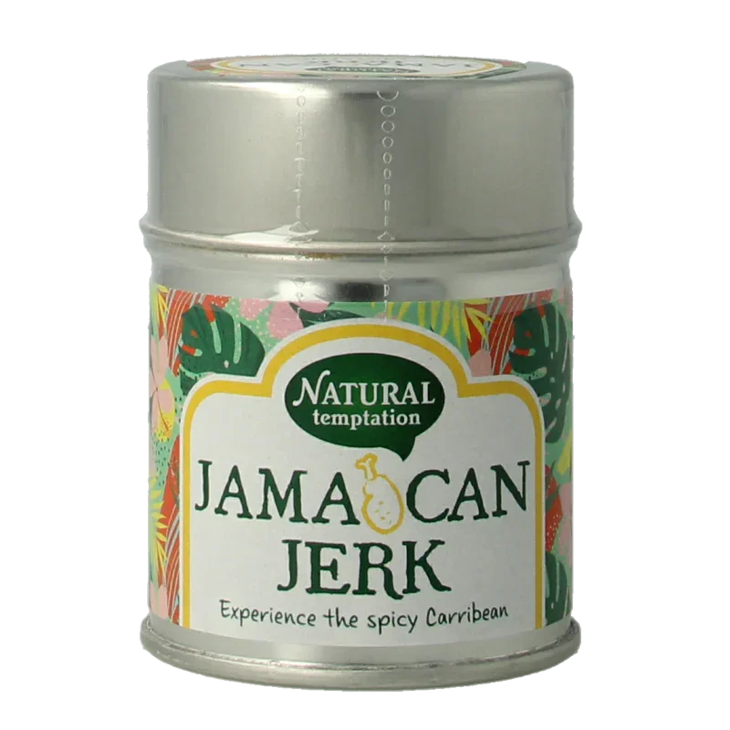 Natural Temptation Jamaican jerk blikje bio 40 Gram