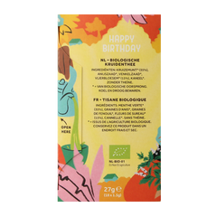 Cleo's Happy birthday bio 18.00 Zakjes