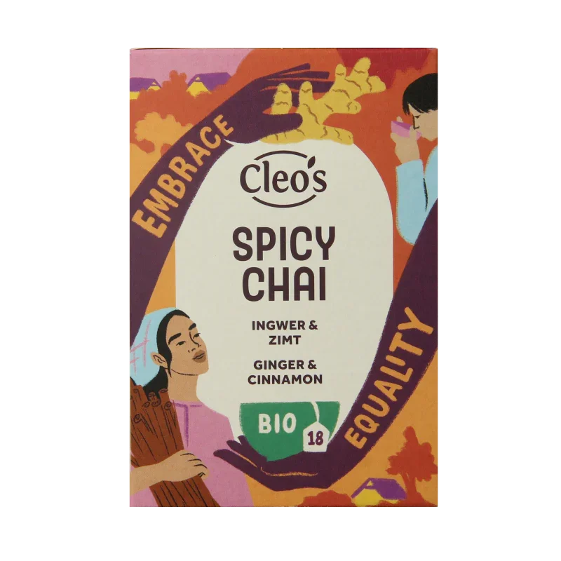 Cleo's Spicy chai bio 18 Zakjes