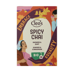 Cleo's Spicy chai bio 18.00 Zakjes