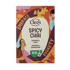 Cleo's Spicy chai bio 18 Zakjes