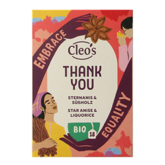 Cleo's Thank you bio 18 Zakjes