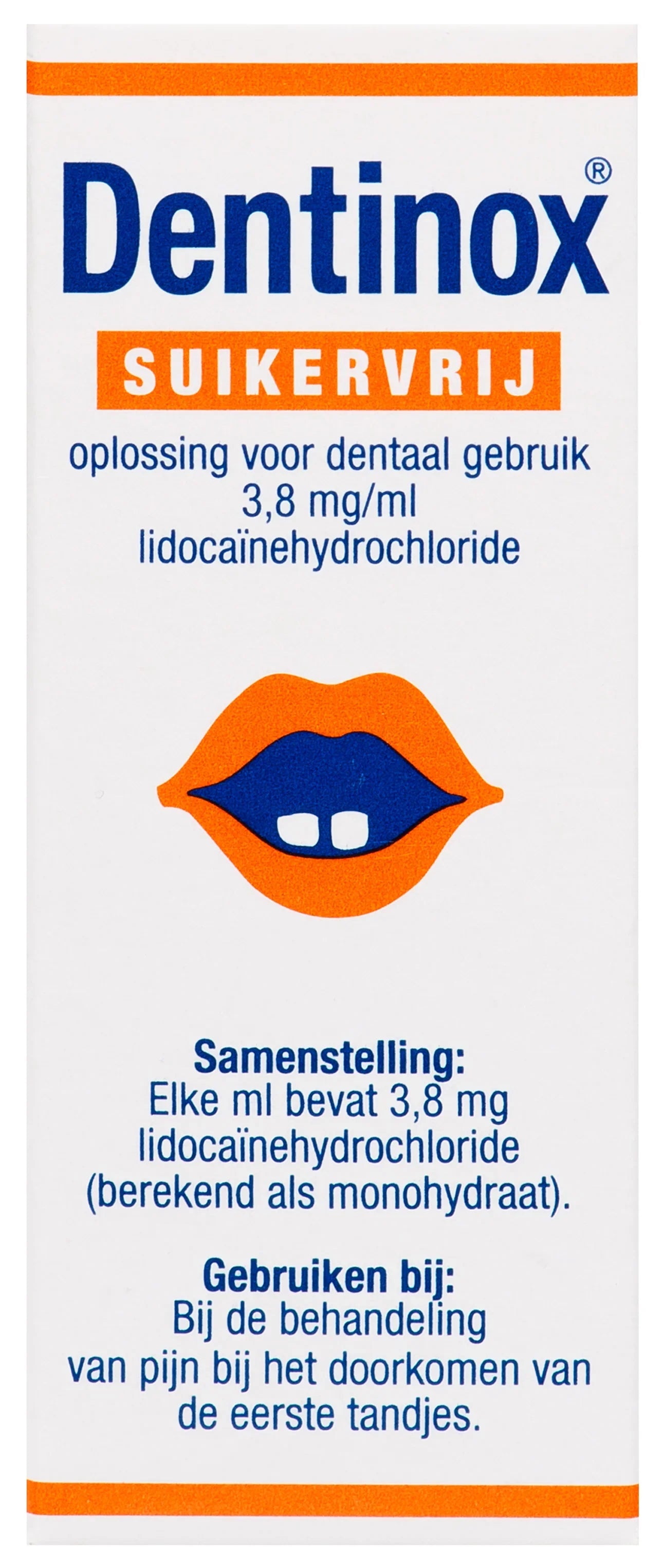 Dentinox Dentinox suikervrij 9 Milliliter