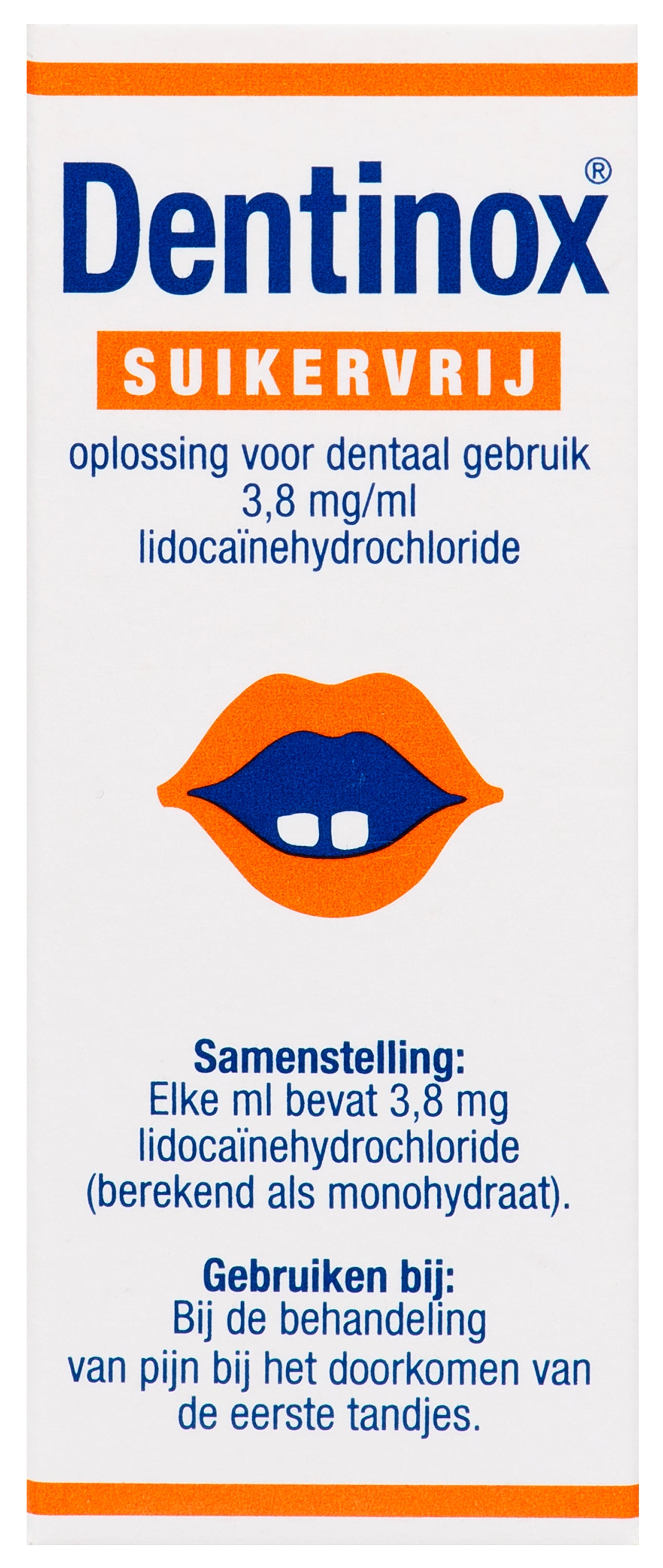 Dentinox Dentinox suikervrij 9 Milliliter