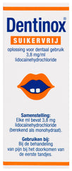 Dentinox Dentinox suikervrij 9 Milliliter