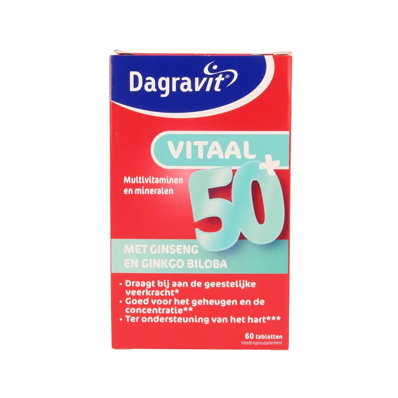Dagravit Vitaal 50+ blister 60 Tabletten