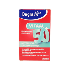 Dagravit Vitaal 50+ blister 60 Tabletten