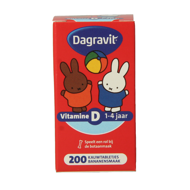 Dagravit Vitamine D tablet kids 200 Stuks