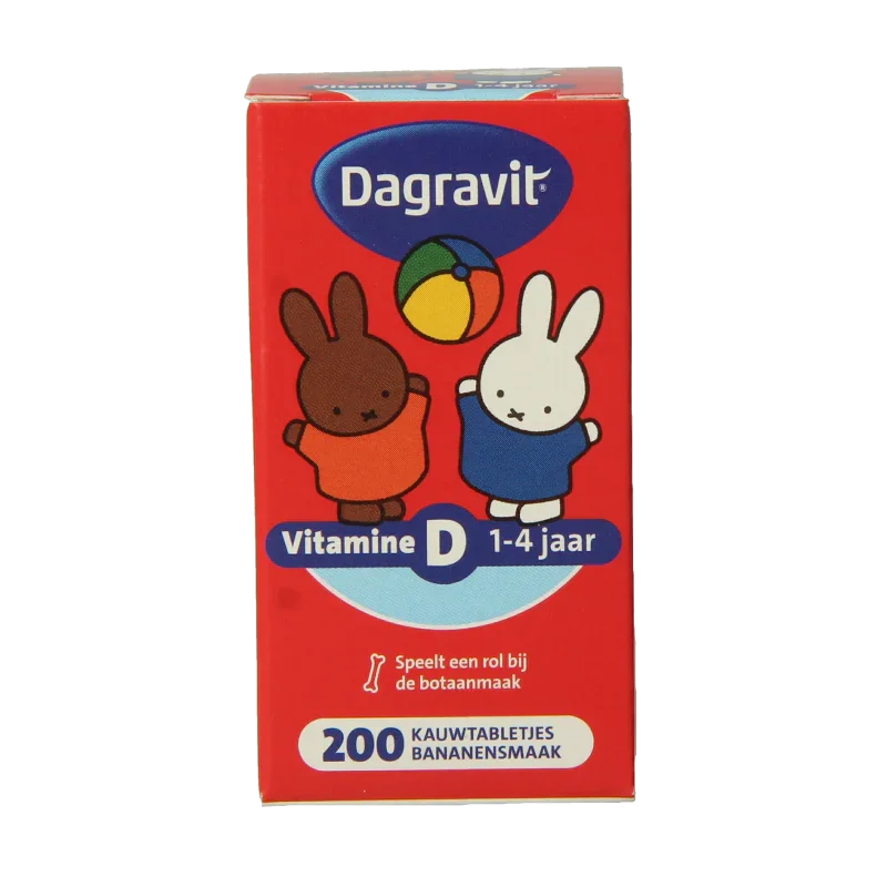 Dagravit Vitamine D tablet kids 200 Stuks