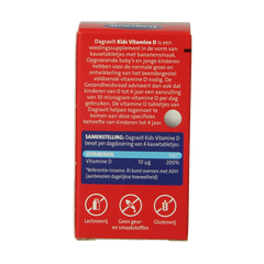 Dagravit Vitamine D tablet kids 200.00 Stuks