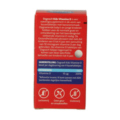 Dagravit Vitamine D tablet kids 200 Stuks