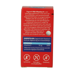 Dagravit Vitamine D tablet kids 200.00 Stuks