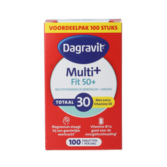 Dagravit Totaal 30 Vitaal 50+ 100.00 Tabletten