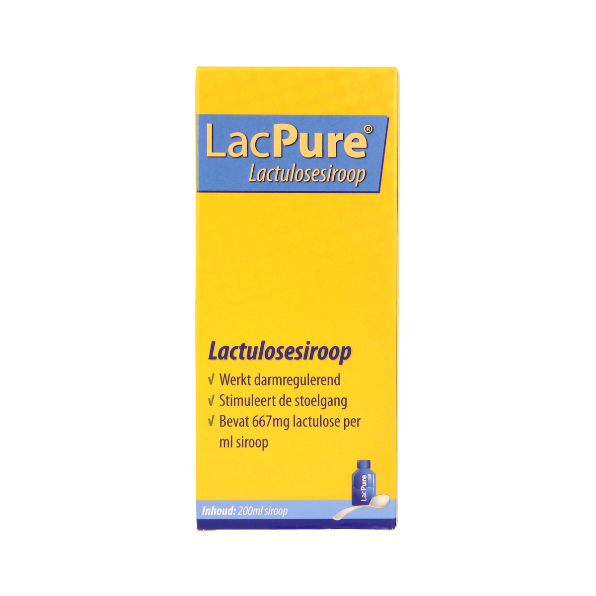 Lacpure Lactulosesiroop 200.00 Milliliter