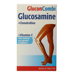 Glucon Combi Glucosamine & chondroitine vitamine C 60 Tabletten