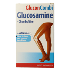 Glucon Combi Glucosamine & chondroitine vitamine C 60 Tabletten