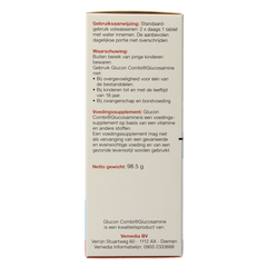 Glucon Combi Glucosamine & chondroitine vitamine C 60.00 Tabletten