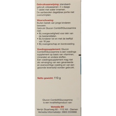Glucon Combi Glucosamine & chondroitine MSM mangaan 60.00 Tabletten