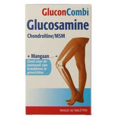 Glucon Combi Glucosamine & chondroitine MSM mangaan 60 Tabletten