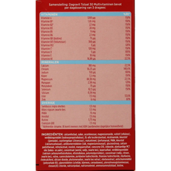 Dagravit Totaal 30 tijdelijk 50 dragees gratis 500 Dragees