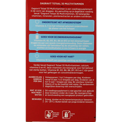 Dagravit Totaal 30 tijdelijk 50 dragees gratis 500 Dragees