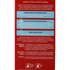 Dagravit Totaal 30 tijdelijk 50 dragees gratis 500 Dragees