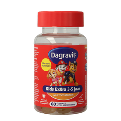 Dagravit Kids extra 3-5 jaar 60.00 Gummies